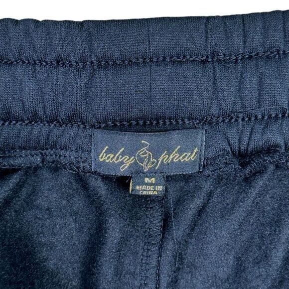 Baby Phat Black Bling Sweatpants - Size Medium - Picture 6 of 7